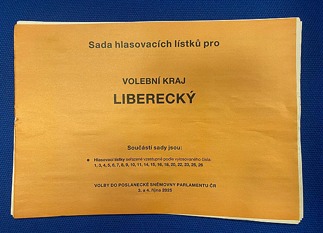 Stovky lidí dostaly volební lístky ze sousedního kraje. Chybovala pošta