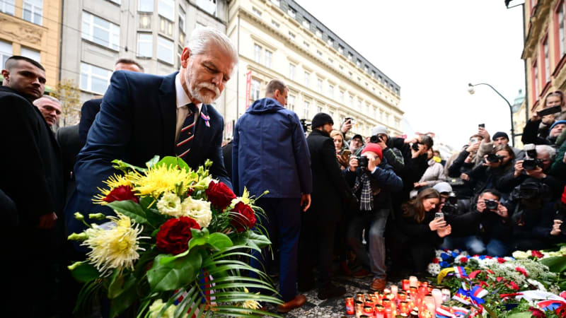 ON-LINE: Na Národní dorazil Pavel. Přinesl nám svobodu, řekl k 17. listopadu Babiš