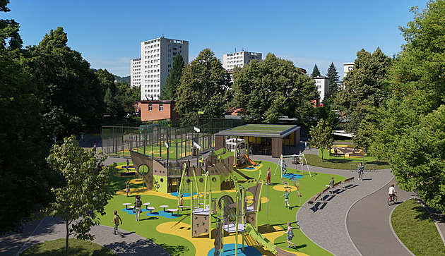 Zlín staví centrální hřiště pro děti. Části opozice se nezdá cena a lokalita