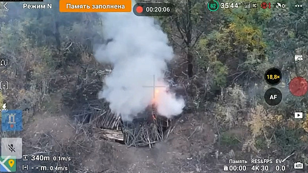 VIDEO: České drony s optovláknem ničí Rusy. Osvědčily se, pochvalují si Ukrajinci