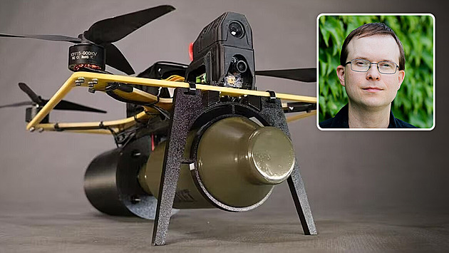 Drony nenahradí rakety, ale vytvoří s lidmi smrtící smečku, říká analytik Visingr
