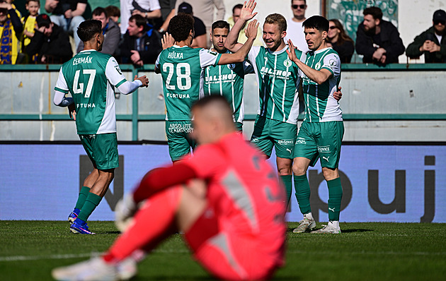 Bohemians - Zlín 2:1, domácí ukončili sérii nezdarů, rozhodl Drchal
