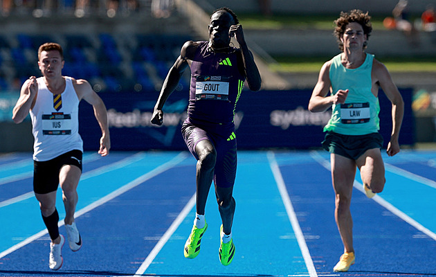 Gout zaběhl v Sydney dvoustovku v juniorském světovém rekordu 19,67