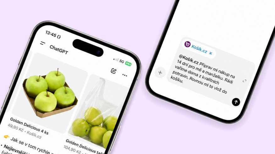 Revoluce v nakupování? Na Košík.cz pohodlně objednáte přímo z ChatGPT